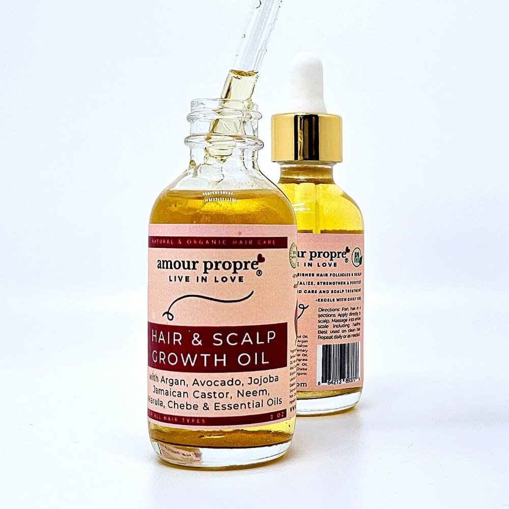 Organic Hair Growth Oil - 2oz
